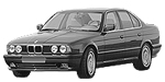 BMW E34 P1E5D Fault Code